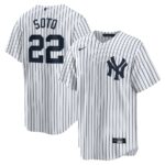 Juan Soto New York Yankees Nike Home Replica Player Jersey - White - 49Native