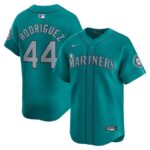 Julio Rodríguez Seattle Mariners Nike Alternate Limited Player Jersey - Aqua - 49Native