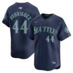 Julio Rodríguez Seattle Mariners Nike Road Limited Player Jersey - Navy - 49Native