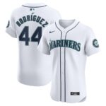 Julio Rodríguez Seattle Mariners Nike Home Elite Player Jersey - White - 49Native