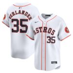 Justin Verlander Houston Astros Nike Home Limited Player Jersey - White - 49Native