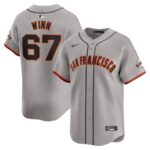 Keaton Winn San Francisco Giants Nike Away Limited Player Jersey - Gray - 49Native