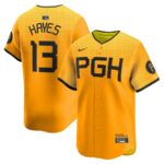 Ke'Bryan Hayes Pittsburgh Pirates Nike City Connect Limited Player Jersey - Gold - 49Native