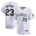 Kris Bryant Colorado Rockies Nike 2024 MLB World Tour Mexico City Series Home Limited Player Jersey - White - 49Native
