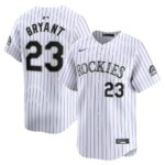 Kris Bryant Colorado Rockies Nike Home Limited Player Jersey - White - 49Native