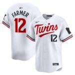 Kyle Farmer Minnesota Twins Nike Home Limited Player Jersey - White - 49Native