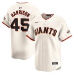 Kyle Harrison San Francisco Giants Nike Home Limited Player Jersey - Cream - 49Native
