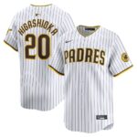 Kyle Higashioka San Diego Padres Nike Home Limited Player Jersey - White - 49Native