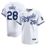 Kyle Isbel Kansas City Royals Nike Home Limited Player Jersey - White - 49Native