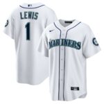 Kyle Lewis Seattle Mariners Nike Replica Player Name Jersey - White - 49Native