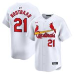 Lars Nootbaar St. Louis Cardinals Nike Home Limited Player Jersey - White - 49Native