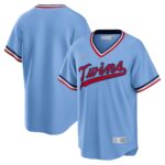 Minnesota Twins Nike Road Cooperstown Collection Team Jersey - Light Blue - 49Native