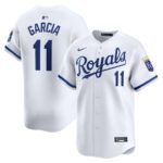 Maikel Garcia Kansas City Royals Nike Home Limited Player Jersey - White - 49Native