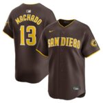 Manny Machado San Diego Padres Nike Away Limited Player Jersey - Red - 49Native