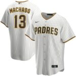 Manny Machado San Diego Padres Nike Alternate Replica Player Jersey - White - 49Native