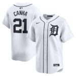 Mark Canha Detroit Tigers Nike Home Limited Player Jersey - White - 49Native