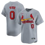 Masyn Winn St. Louis Cardinals Nike Away Limited Player Jersey - Gray - 49Native