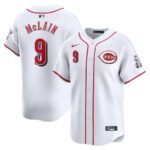Matt McLain Cincinnati Reds Nike Home Limited Player Jersey - White - 49Native