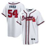 Max Fried Atlanta Braves Nike Home Replica Player Jersey - White - 49Native