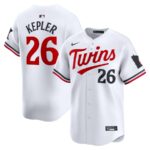 Max Kepler Minnesota Twins Nike Home Limited Player Jersey - White - 49Native