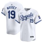 Michael Massey Kansas City Royals Nike Home Limited Player Jersey - White - 49Native