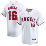 Mickey Moniak Los Angeles Angels Nike Home Limited Player Jersey - White - 49Native