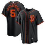 Mike Yastrzemski San Francisco Giants Nike Alternate Replica Player Name Jersey - Black - 49Native