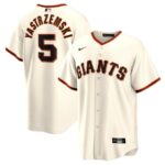 Mike Yastrzemski San Francisco Giants Nike Home Replica Player Jersey - Cream - 49Native