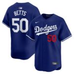 Mookie Betts Los Angeles Dodgers Nike Alternate Limited Player Jersey - Royal - 49Native