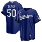 Mookie Betts Los Angeles Dodgers Nike City Connect Replica Player Jersey - Royal - 49Native