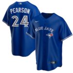 Nate Pearson Toronto Blue Jays Nike Replica Player Name Jersey - Royal - 49Native