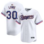 Nathaniel Lowe Texas Rangers Nike 2024 Gold Collection Limited Player Jersey - White - 49Native