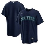 Seattle Mariners Nike Alternate Replica Team Jersey - Navy - 49Native