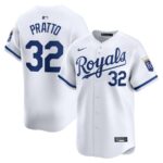Nick Pratto Kansas City Royals Nike Home Limited Player Jersey - White - 49Native