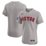 Boston Red Sox Nike Road Elite Patch Jersey - No Color - 49Native