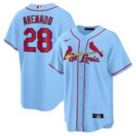 Nolan Arenado St. Louis Cardinals Nike Alternate Official Replica Player Jersey - Light Blue - 49Native