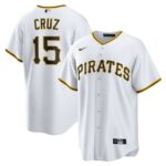 Oneil Cruz Pittsburgh Pirates Nike Home Replica Jersey - White - 49Native