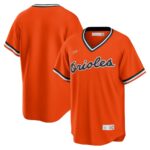 Baltimore Orioles Nike Alternate Cooperstown Collection Team Jersey - Orange - 49Native