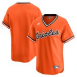 Baltimore Orioles Nike Cooperstown Collection Limited Jersey - Orange - 49Native