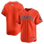Houston Astros Nike  Alternate Limited Jersey - Orange - 49Native