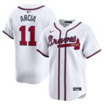 Orlando Arcia Atlanta Braves Nike Home Limited Player Jersey - White - 49Native