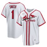 Ozzie Smith St. Louis Cardinals Nike Home Cooperstown Collection Player Jersey - White - 49Native