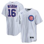Patrick Wisdom Chicago Cubs Nike Home Replica Jersey - White - 49Native