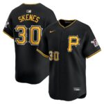 Paul Skenes Pittsburgh Pirates Nike Alternate Limited Player Jersey - Black - 49Native