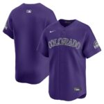 Colorado Rockies Nike  Alternate Limited Jersey - Purple - 49Native