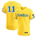 Rafael Devers Boston Red Sox Nike City Connect Elite Jersey - Gold - 49Native