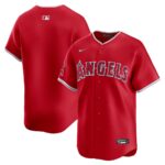 Los Angeles Angels Nike  Alternate Limited Jersey - Red - 49Native