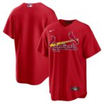 St. Louis Cardinals Nike Big & Tall Alternate Replica Team Jersey - Red - 49Native