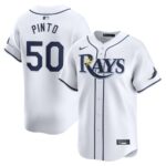 Rene Pinto Tampa Bay Rays Nike Home Limited Player Jersey - White - 49Native