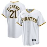 Roberto Clemente Pittsburgh Pirates Nike Home Replica Player Name Jersey - White - 49Native